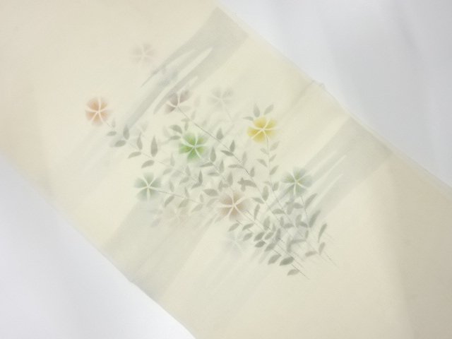 未使用品　正絹　紗　夏用帯揚げ